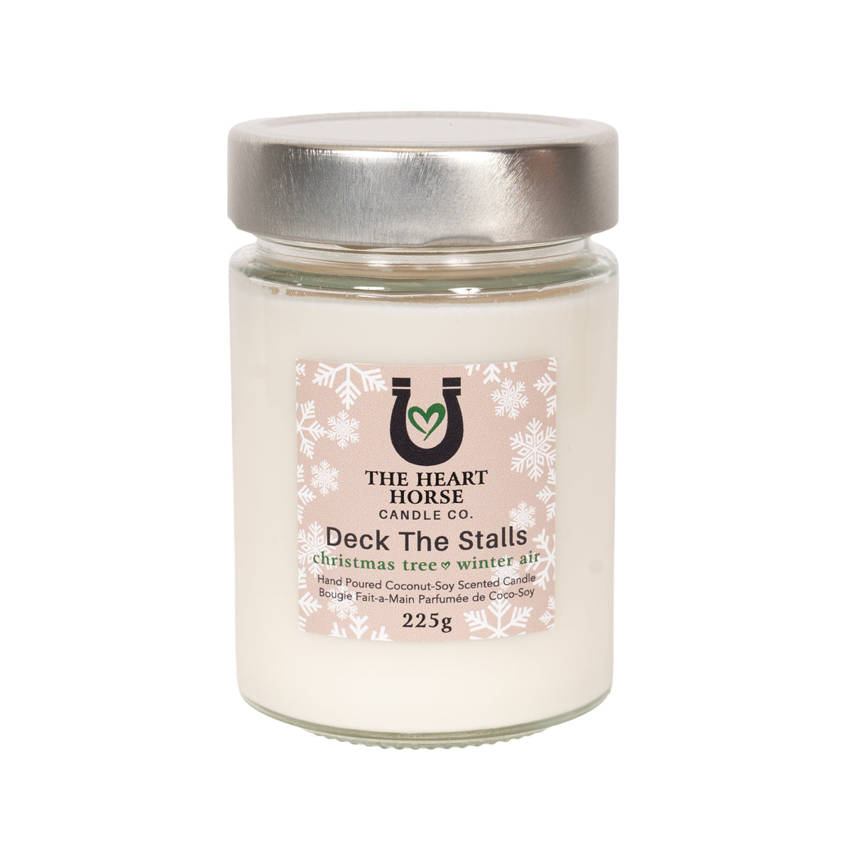 The Heart Horse Candle Co. Deck The Stalls Candle