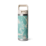 Bouteille d'eau YETI Rambler avec bouchon en paille de couleur assortie 532 ml