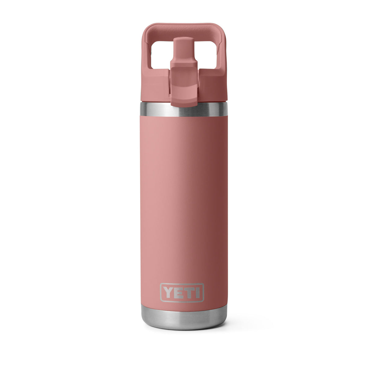 YETI Rambler Water Bottle W/ Colour-Matched Straw Cap 532 mL