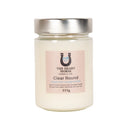The Heart Horse Candle Co. Clear Round Candle