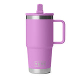 YETI Rambler Travel Mug W/ Colour-Matched Straw Lid 591 mL