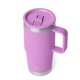 YETI Rambler Travel Mug W/ Colour-Matched Straw Lid 591 mL