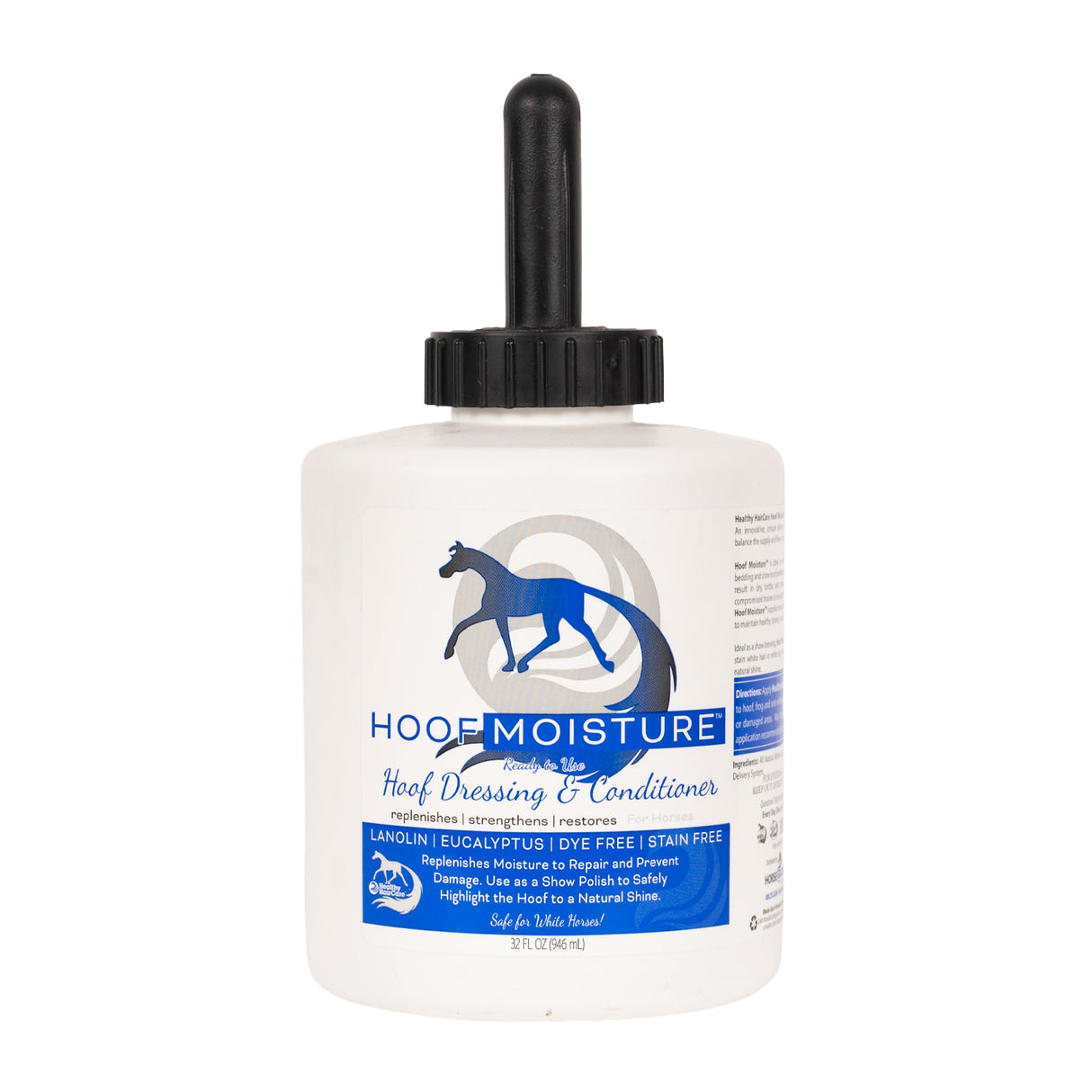 Soin hydratant et revitalisant pour sabots de cheval Healthy HairCare 946 ml