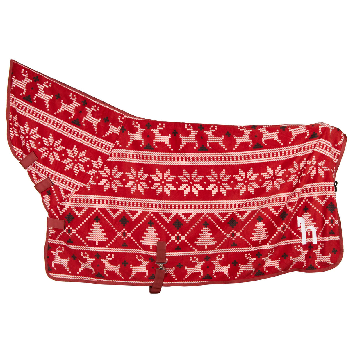 Horze Christmas Fleece High Neck Cooler