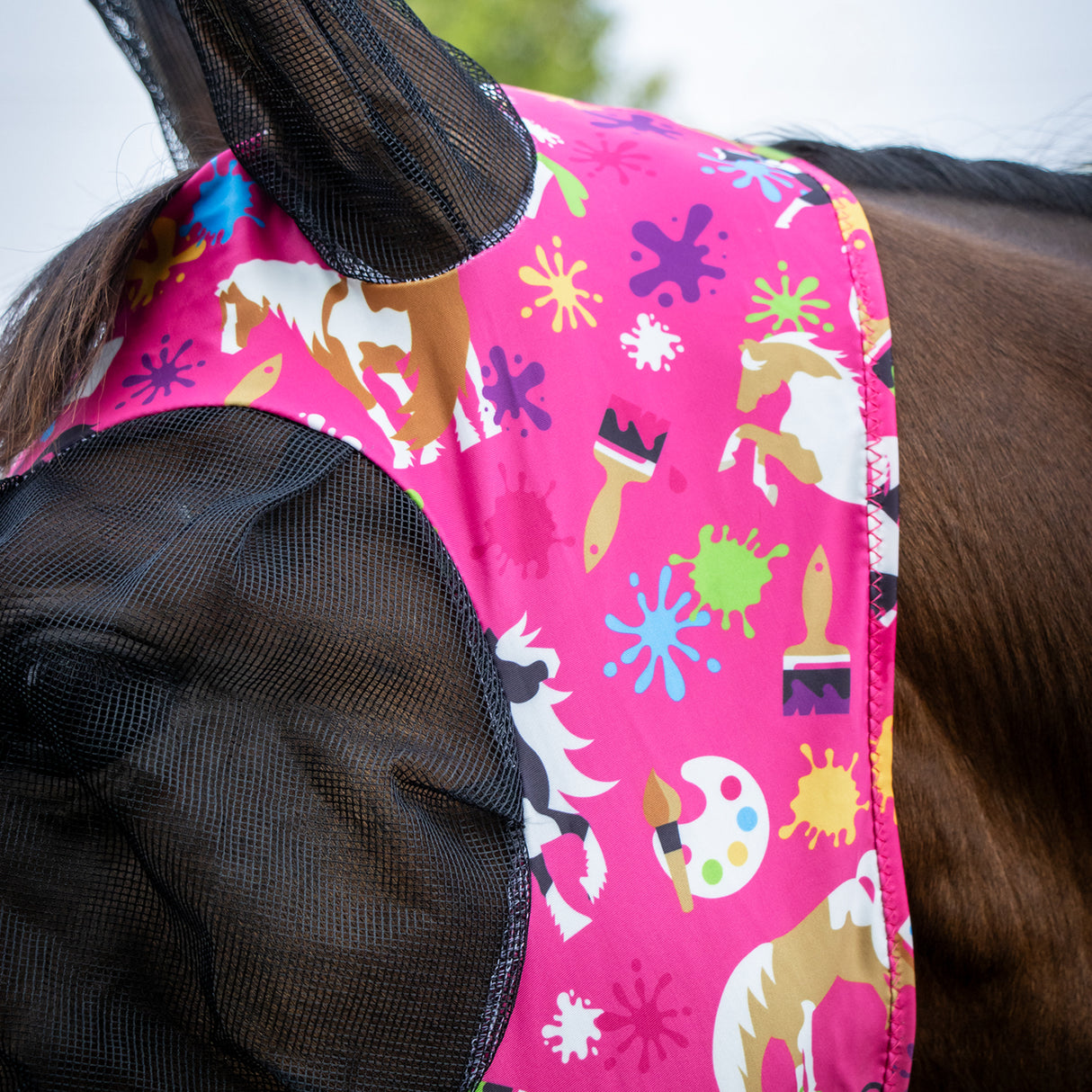 Supra Lycra Fly Mask W/ Forelock Hole