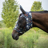 Masque anti-mouches en lycra Supra avec ouverture pour le toupet 