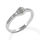 Bague Kelly Herd – Clou de fer à cheval serti pavé