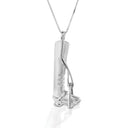 Kelly Herd Small English Riding Boot & Stirrup Necklace