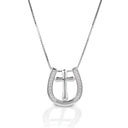 Kelly Herd Small Horseshoe Cross Necklace