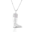 Kelly Herd English Boot Necklace