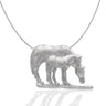 Pendentif jument et poulain au pâturage Kelly Herd