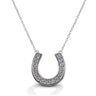 Collier en fer à cheval pavé contemporain Kelly Herd