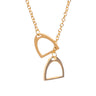Cinto Stirrup Lariat Necklace