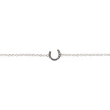 Cinto x Kelly Herd Silver Horseshoe Pendant Bracelet