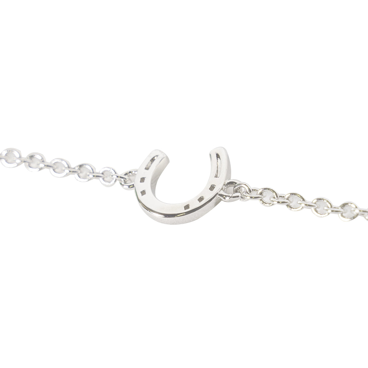 Cinto x Kelly Herd Silver Horseshoe Pendant Bracelet