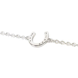 Cinto x Kelly Herd Silver Horseshoe Pendant Bracelet