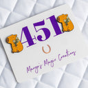 Épingles porte-numéro Mango’s Magic Capybara