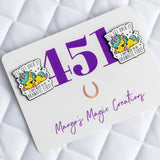 Épinglettes numérotées Licorne Magique de Mango