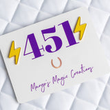 Épingles à chiffres magiques éclair de Mango