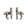 Boucles d'oreilles poulain debout