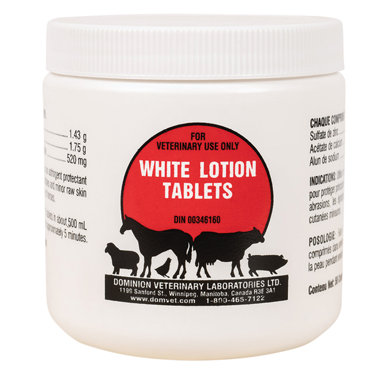 White Lotion Tablets - 50 Tablets