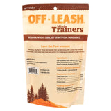 Off Leash Mini Training Treats Beurre de cacahuète rôti 5 oz.