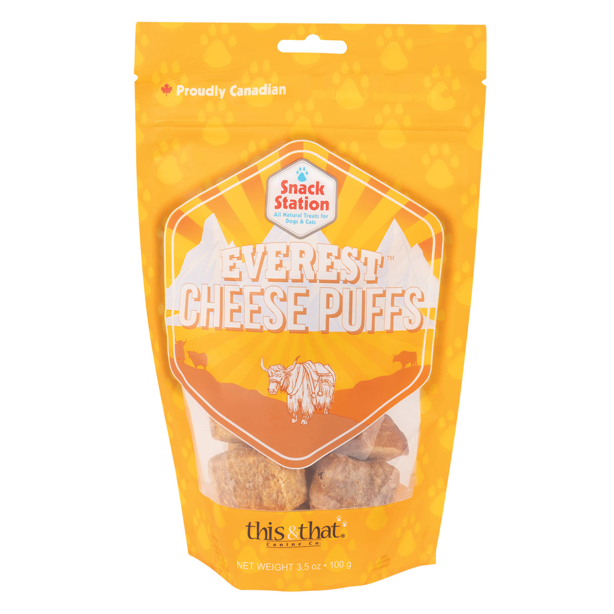 This & That Everest Cheese Puffs Dog Treat 100 g