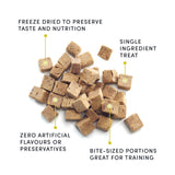 Crumps Freeze-Dried Beef Liver Mini Trainers 126 g