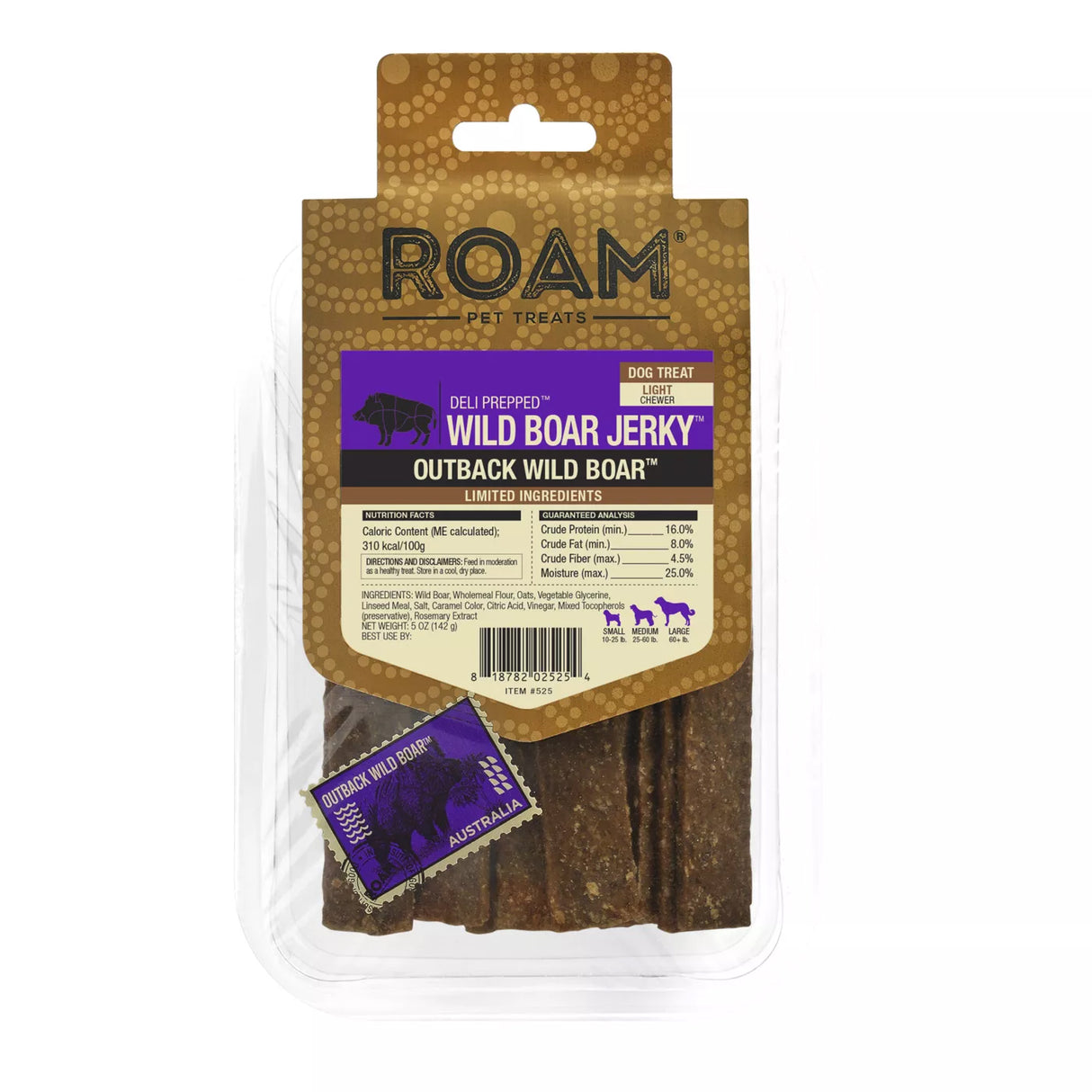 Roam Wild Boar Jerky 142 g