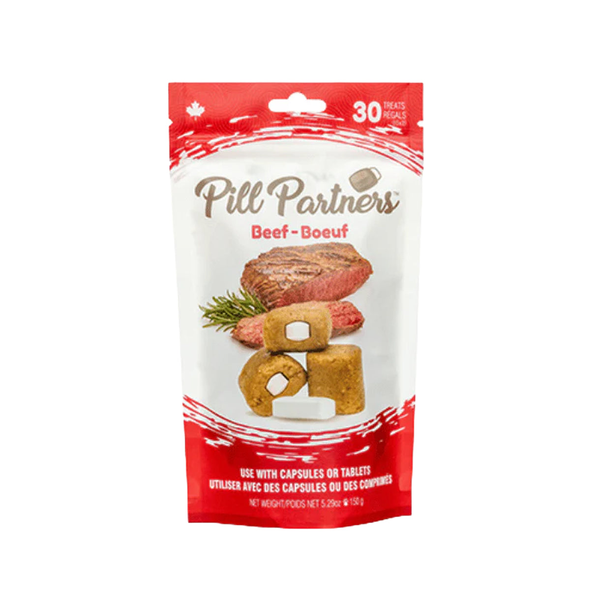 Friandises pour chiens au bœuf This &amp; That Pill Partners 150 g