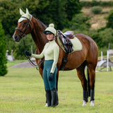 LeMieux Suede Close Contact Square Saddle Pad