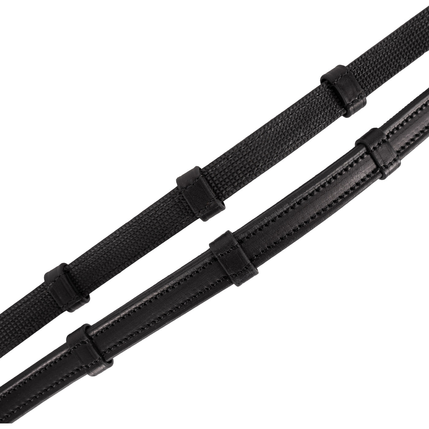 Mondega Rubber Lined Reins W/ Stoppers – Greenhawk Equestrian Sport