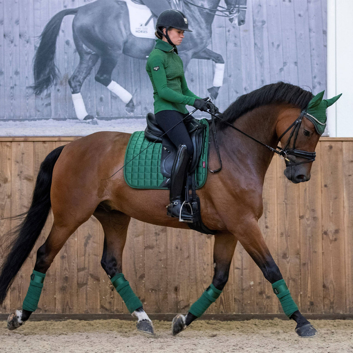 Tapis de selle carré de dressage classique LeMieux Loire