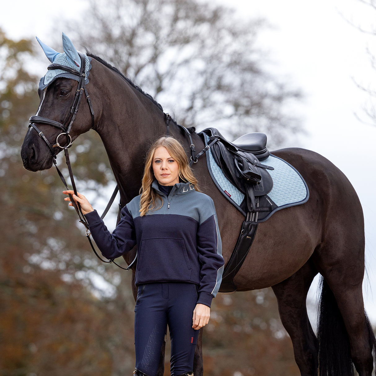 LeMieux Classic Suede Close Contact Square Saddle Pad