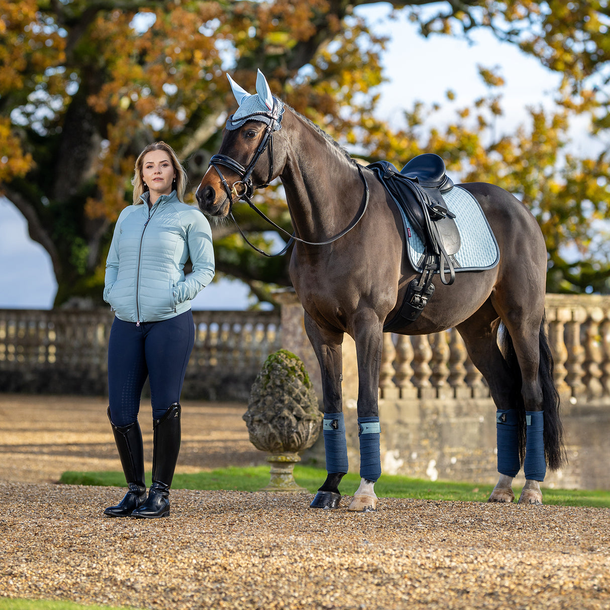 LeMieux Classic Suede Dressage Square Saddle Pad