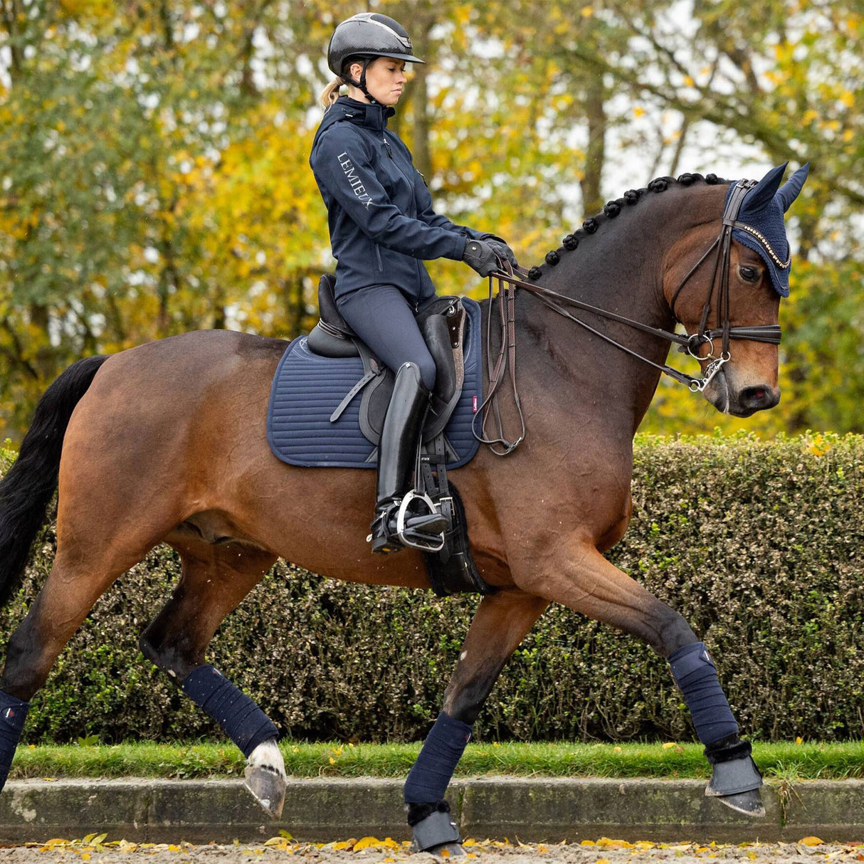 LeMieux Softshell Anti-Slip Dressage Saddle Pad