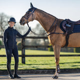 Tapis de selle LeMieux Crystal Suede Close Contact