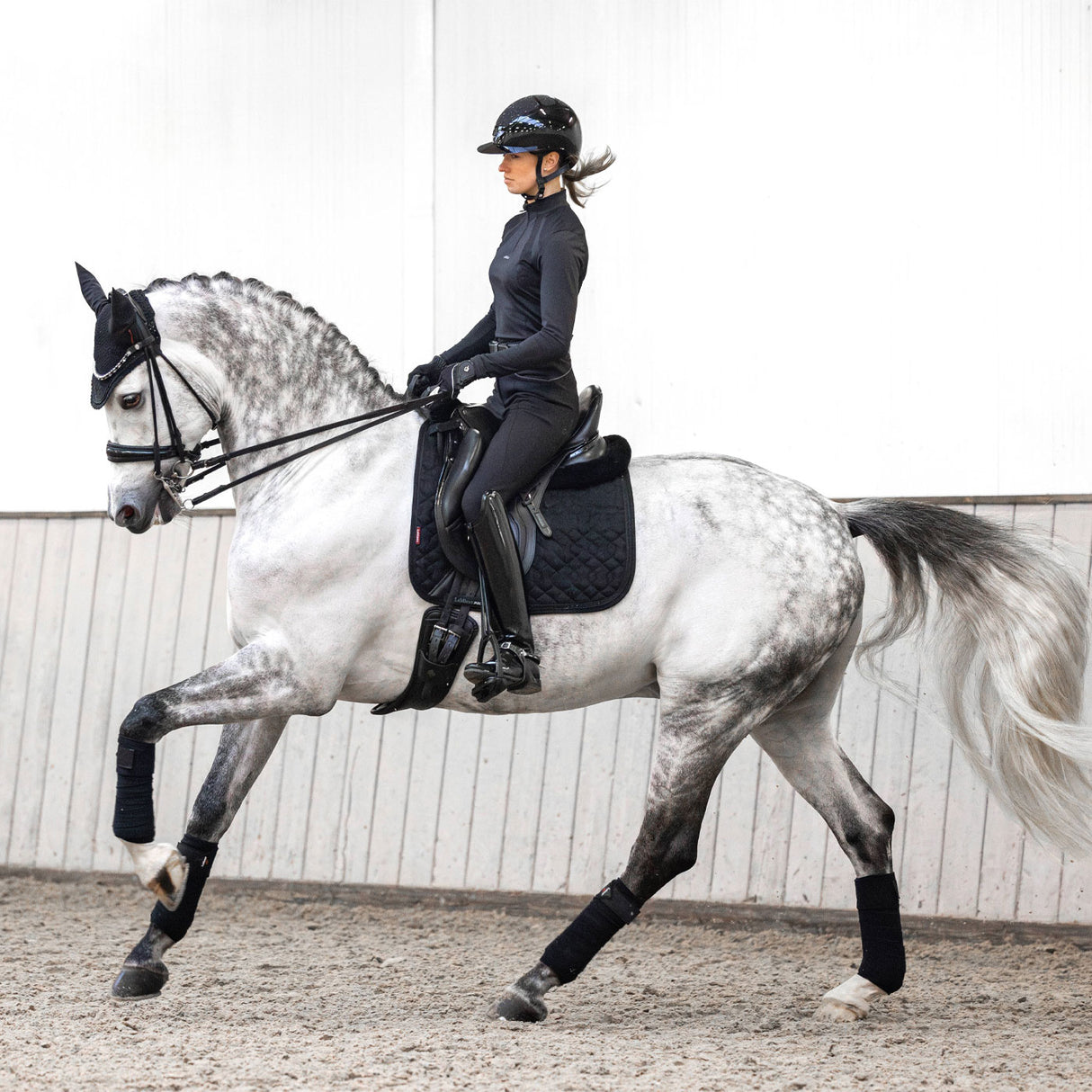 LeMieux Crystal Suede Dressage Saddle Pad