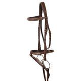 Val du Bois Padded Fancy Stitched Bridle W/ Removable Flash & Reins