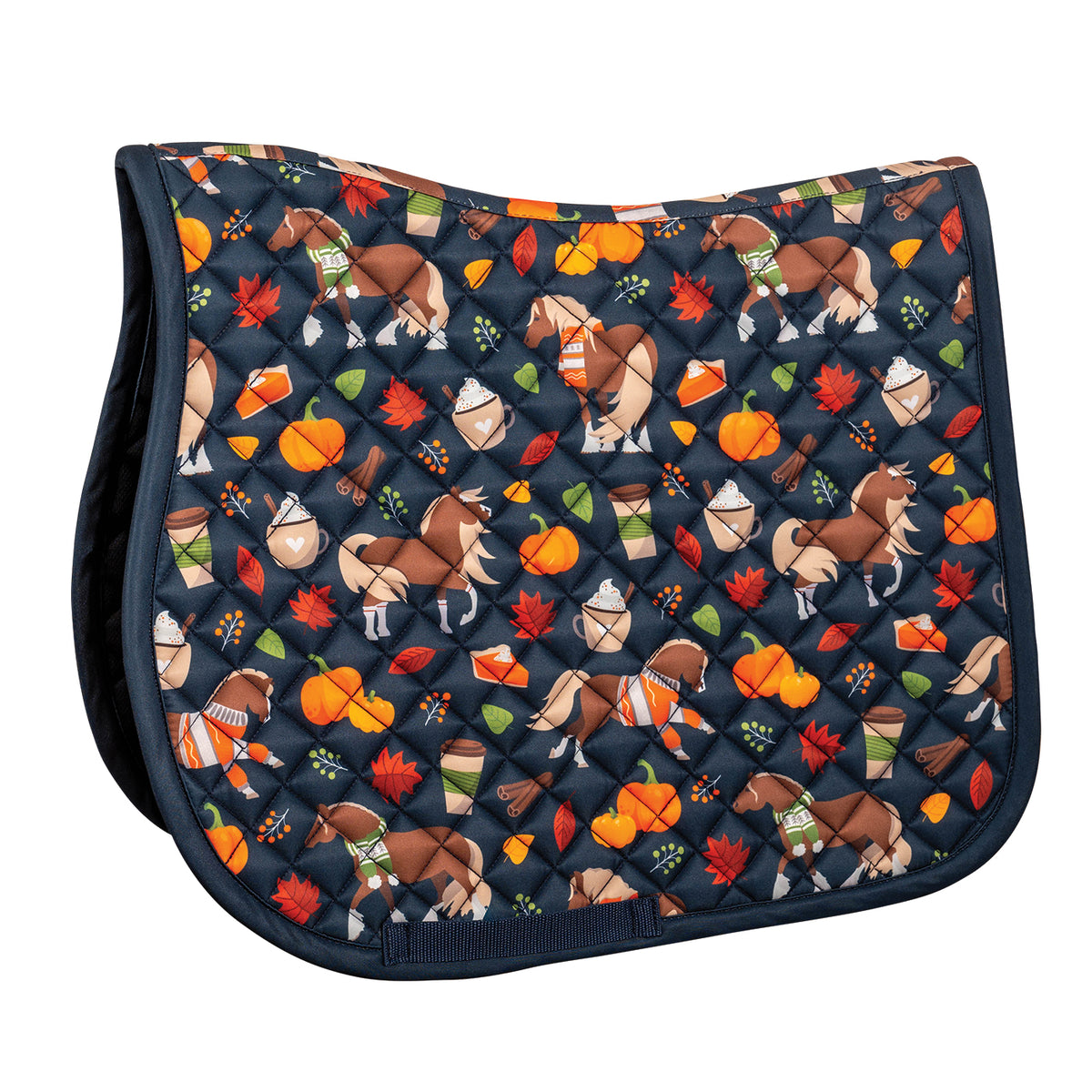 Pumpkin Spice Ponies x Shedrow All Purpose Saddle Pad