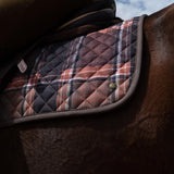 Sixteen Cypress Field Plaid Close Contact Saddle Pad