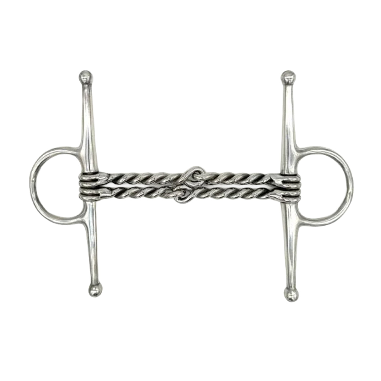 Jake Adams Full Cheek Double Twisted Wire Bit