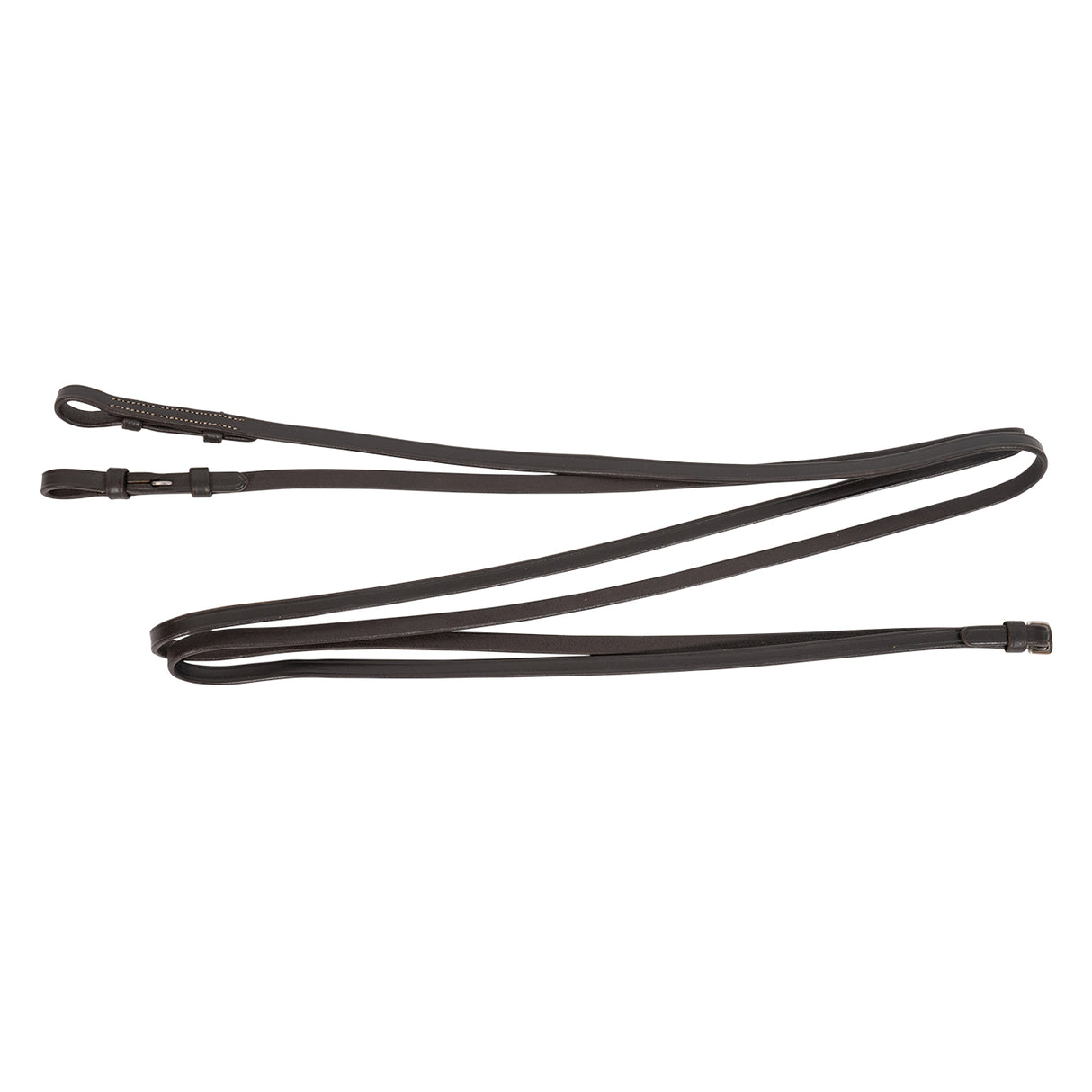 Val du Bois Flat Curb Reins 10 mm