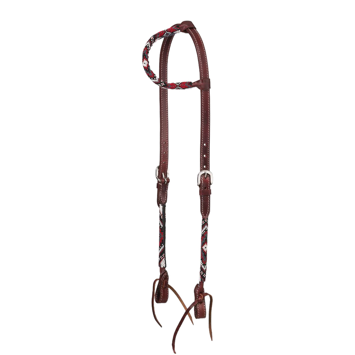 Bridon à une oreille Royal King Diamond perlé