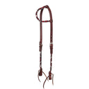 Royal King Beaded Diamond Single Ear Headstall