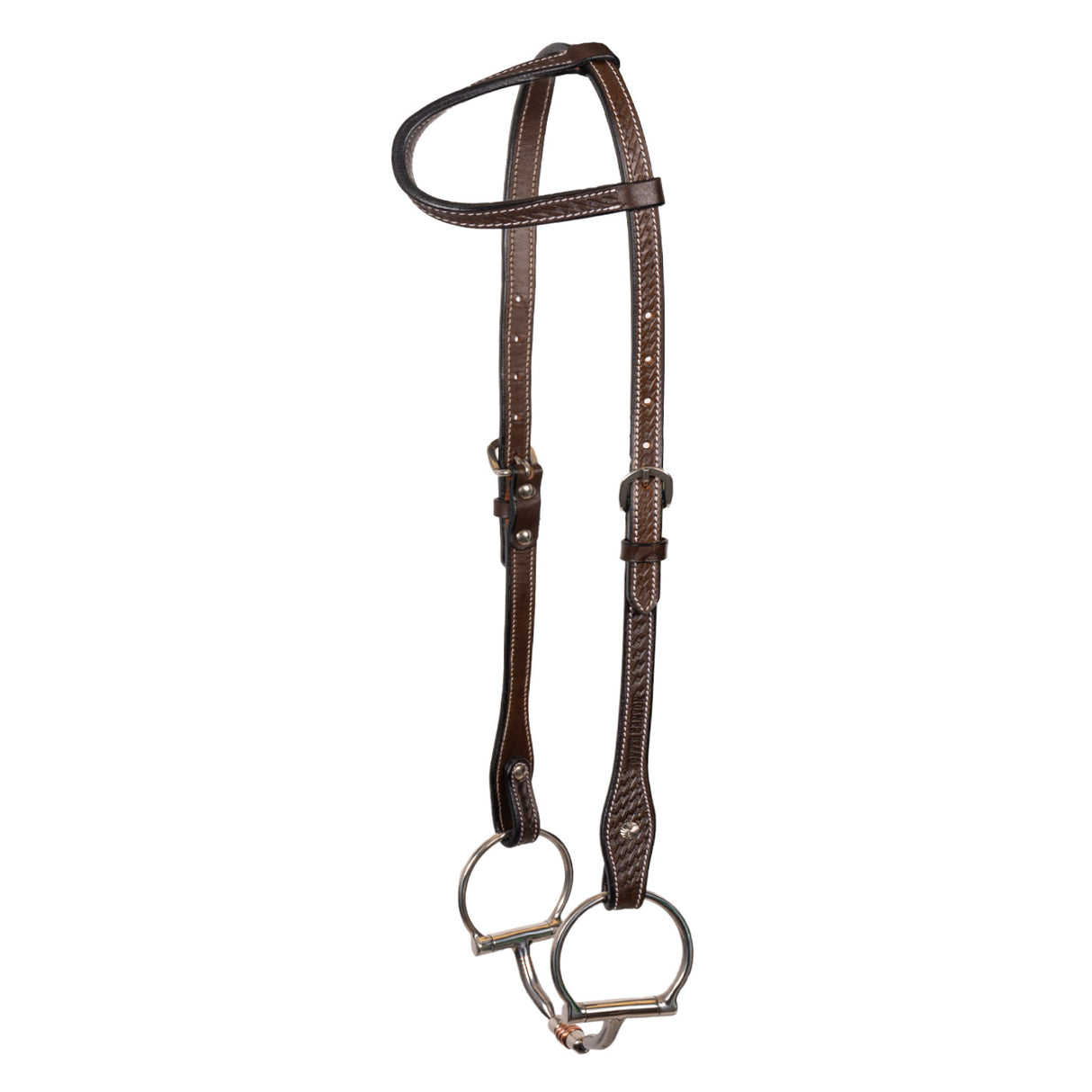 Copper Canyon Basket Tooling One Ear Headstall