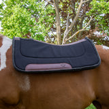 Tapis de selle de ranch profilé en laine diamantée