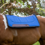 Tapis de selle de ranch profilé en laine diamantée
