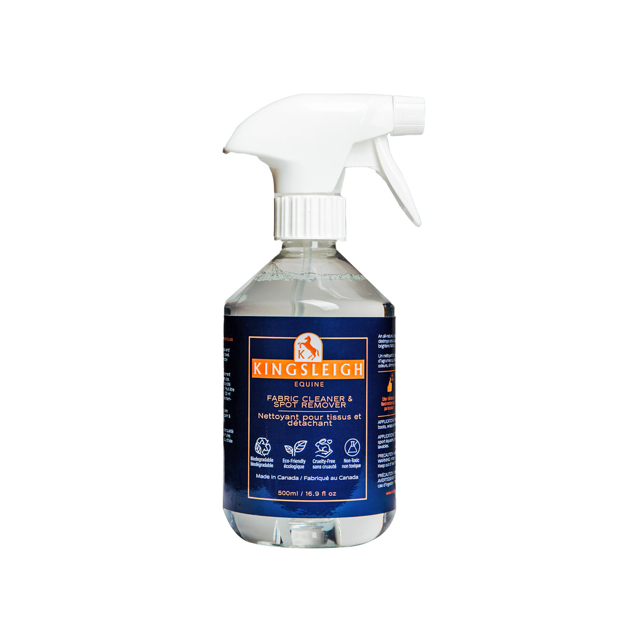 Kingsleigh Equine Fabric Cleaner & Spot Remover 500 mL