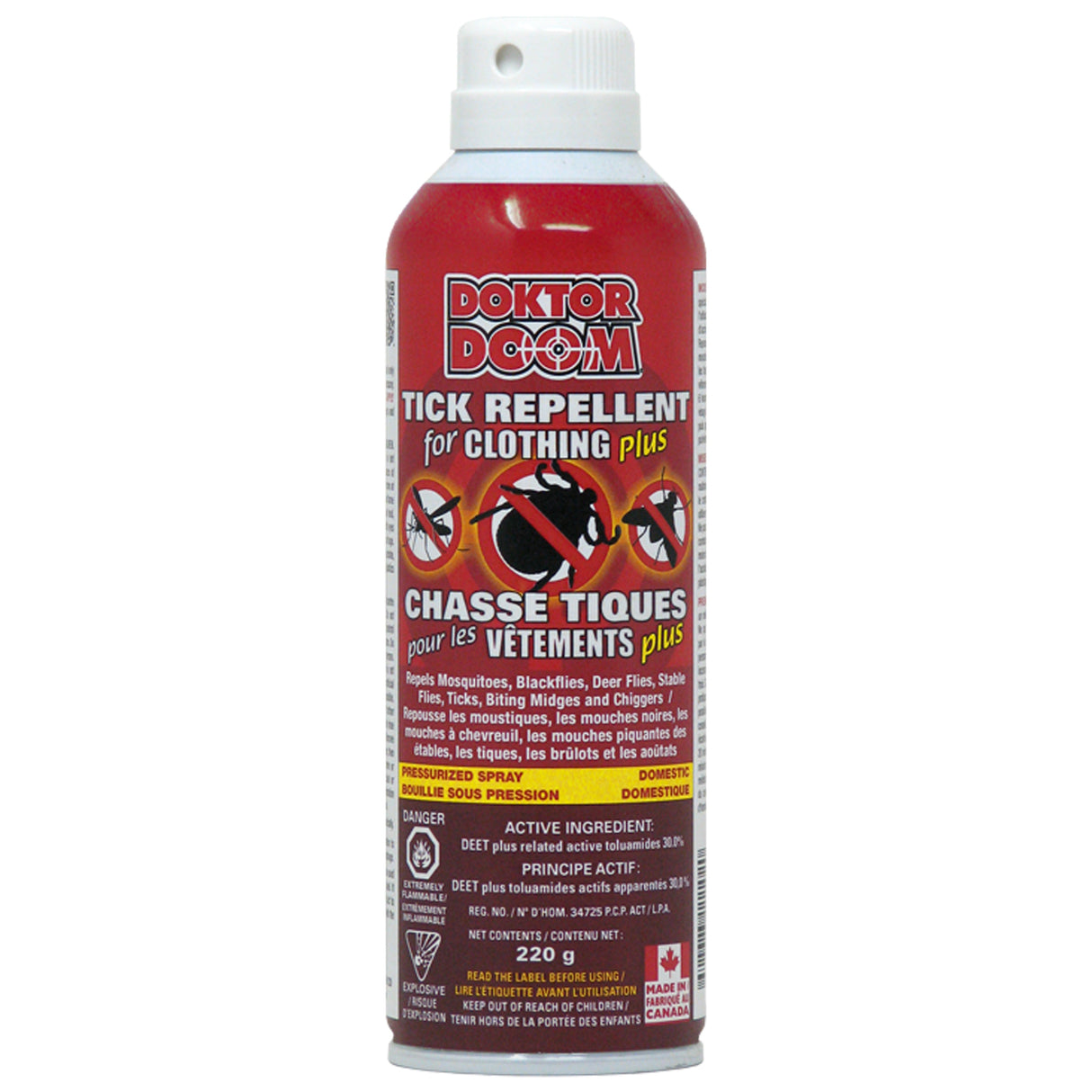 Doktor Doom Tick Repellent 220 g